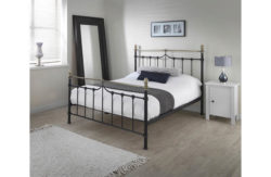 Silentnight Sydney Kingsize Bed Frame - Black.